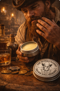 patron and beard balm