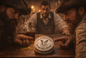 patrons ordering beard balm