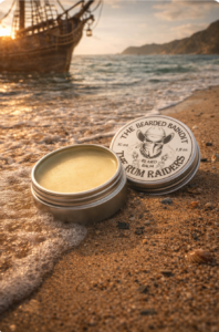 sea shore and beard balm