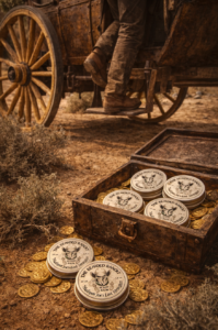 stagecoach and beard balm