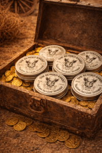 stongbox and beard balm