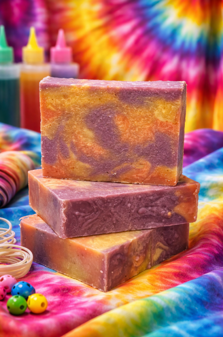 Tie-Dyed soap_2