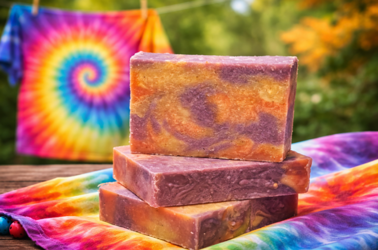 Tie-Dyed soap_4
